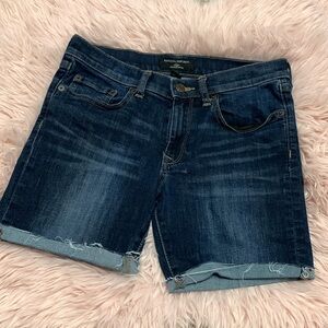 Banana Republic Dark Denim Skinny Jean Short